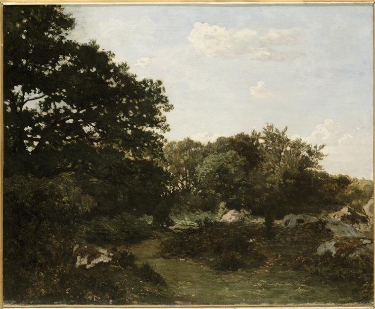 Forêt De Fontainebleau — Frédéric Bazille
