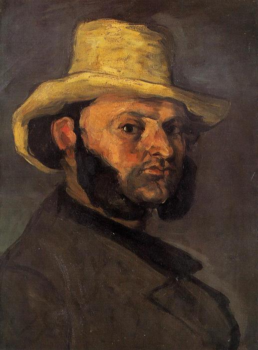 Man In A Straw Hat — Paul Cézanne