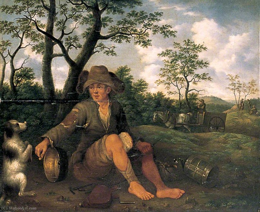 The Tinker And His Dog — Jan Baptist Weenix