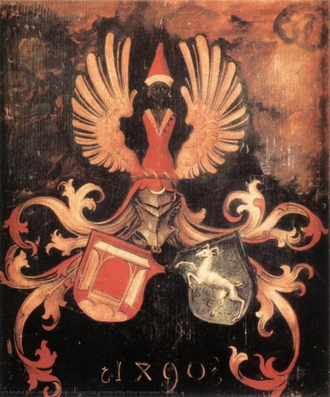 Alliance Coat Of Arms Of The Dürer And Holper Families — Albrecht Dürer
