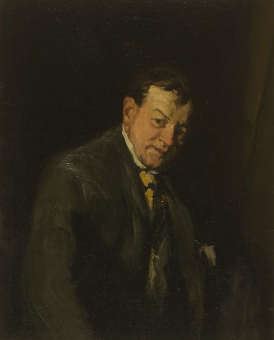 Portrait Of George Luks — Robert Henri