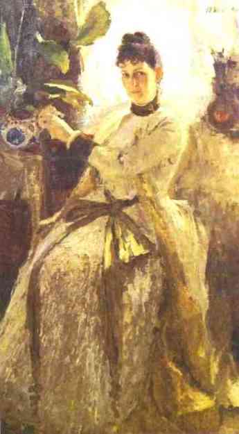 Portrait Of Sofia Golitsyna. — Konstantin Alexeievitch Korovin