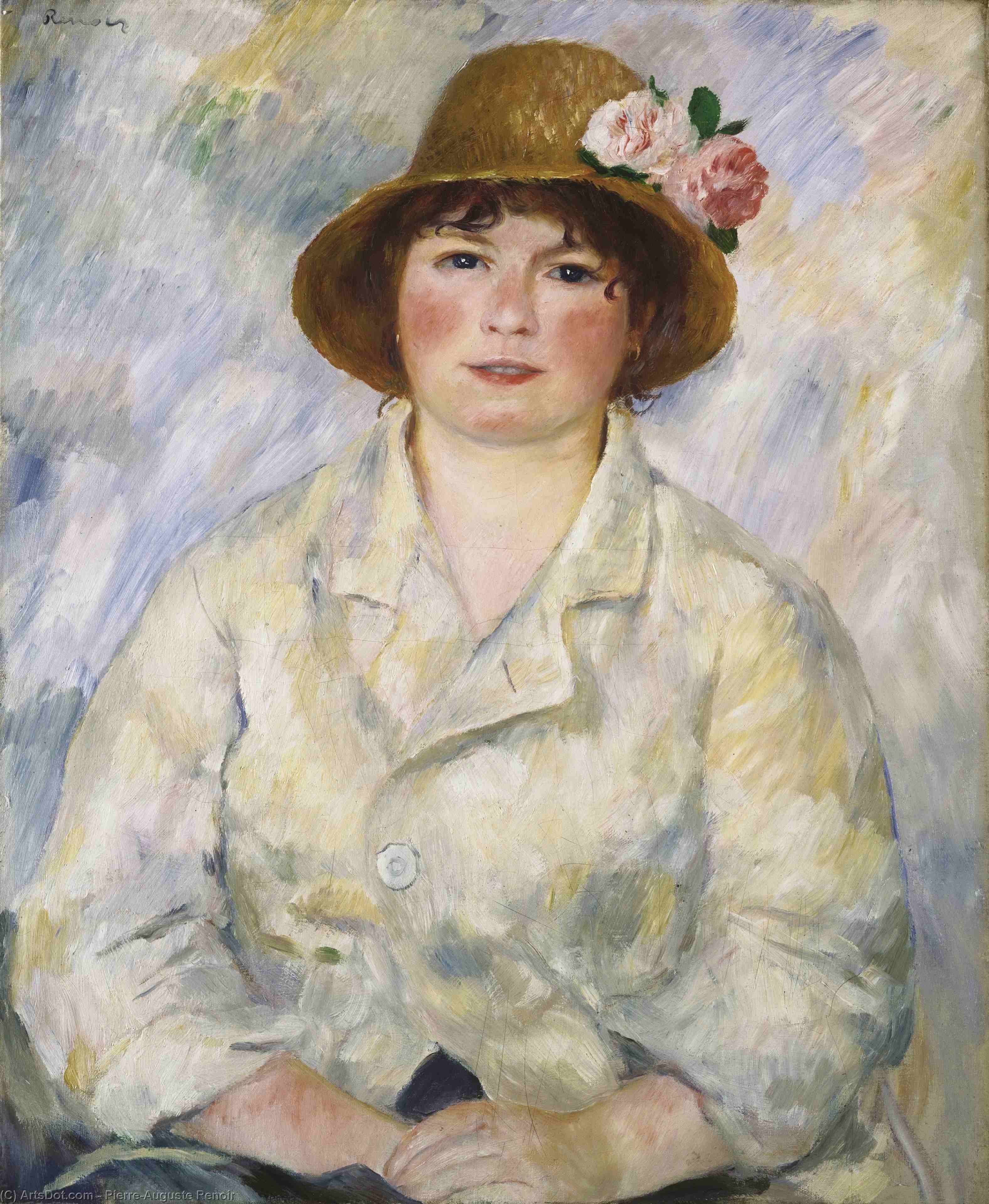 Aline Charigot (future Madame Renoir) — Pierre-auguste Renoir