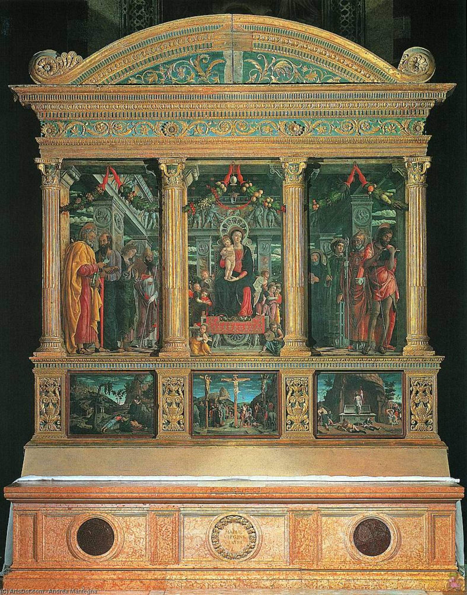 San Zeno Altarpiece — Andrea Mantegna