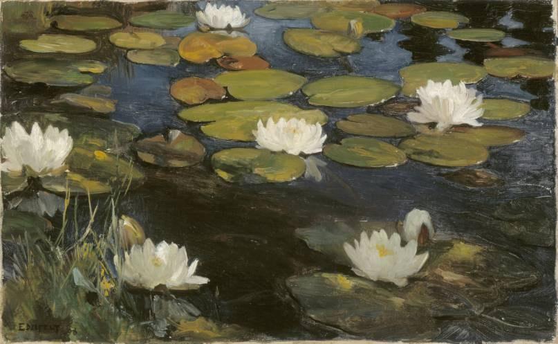 Lily Pond — Albert Edelfelt