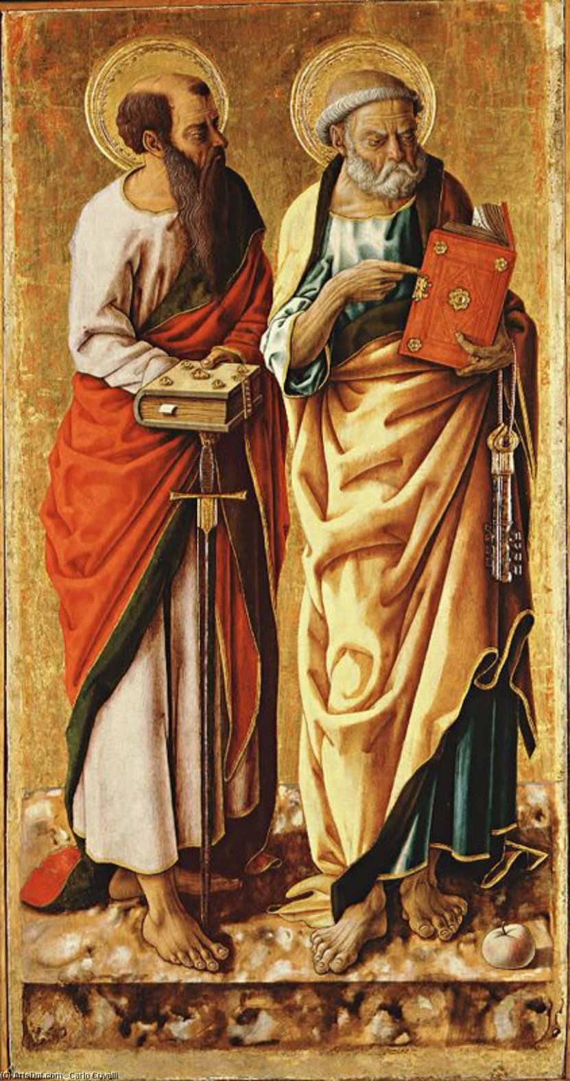 St. Peter And St. Paul 1 — Carlo Crivelli