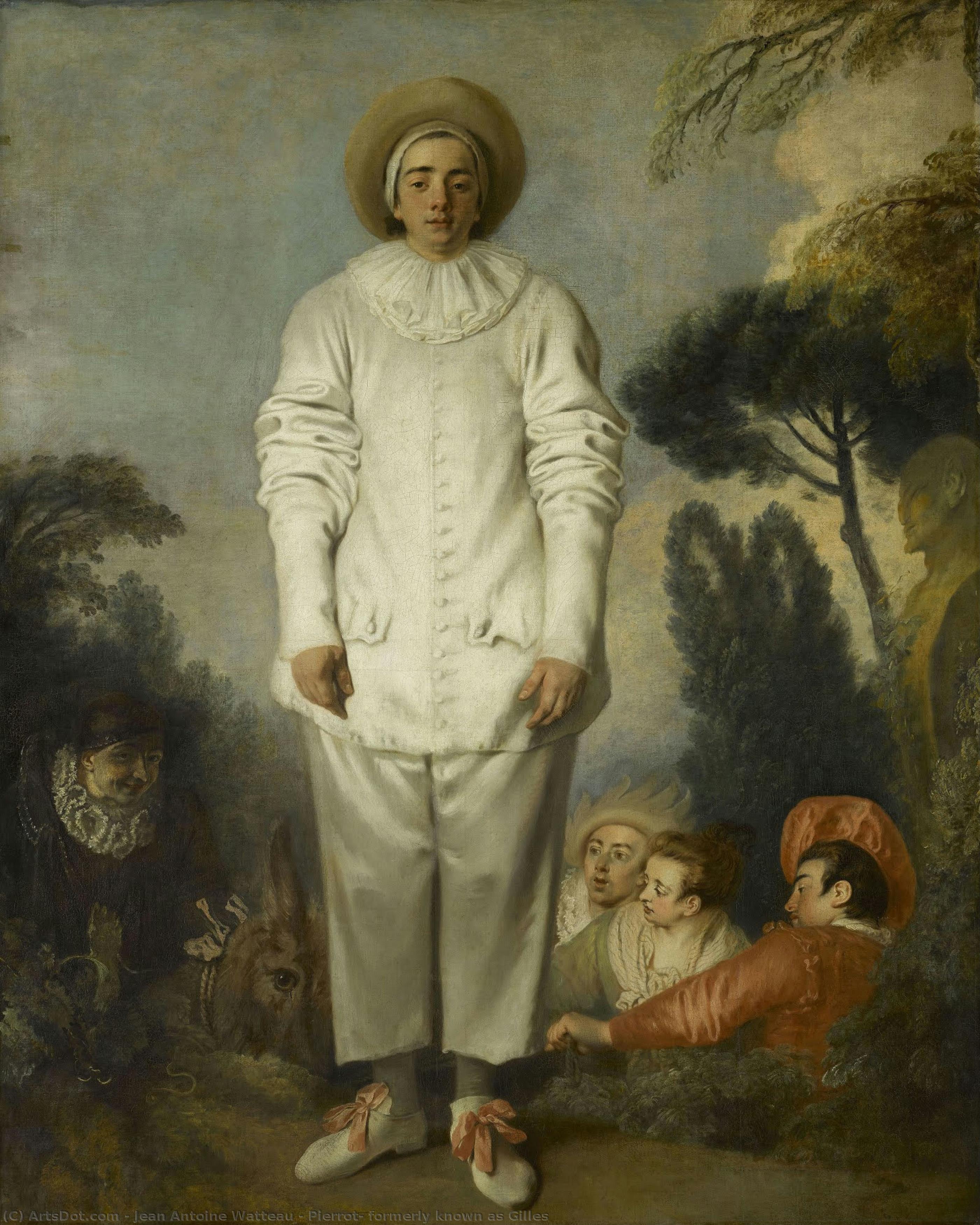 Pierrot, Formerly Known As Gilles — Jean-antoine Watteau