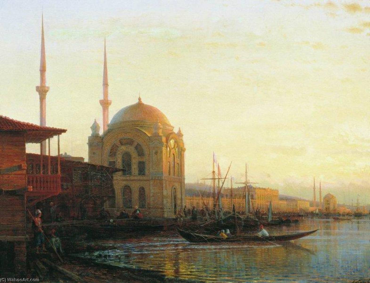 Moschee Konstantinopel — Alexei Petrowitsch Bogoljubow