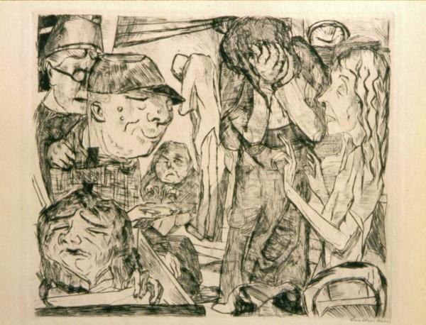 Madhouse — Max Beckmann