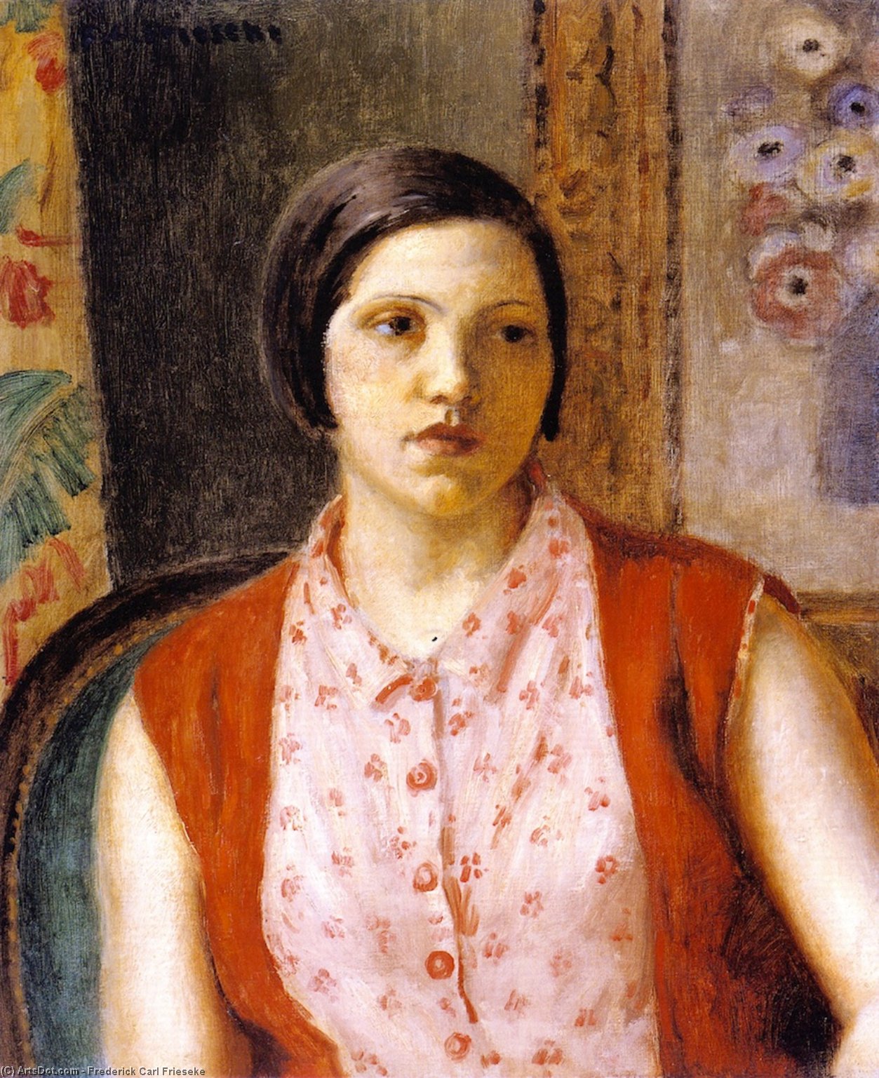 Russian Model — Frederick Carl Frieseke