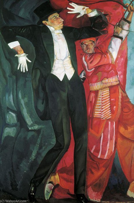 Portrait Of Vsevolod Meyerchold — Boris Dmitrievich Grigoriev