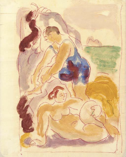 Bathers — Duncan Grant