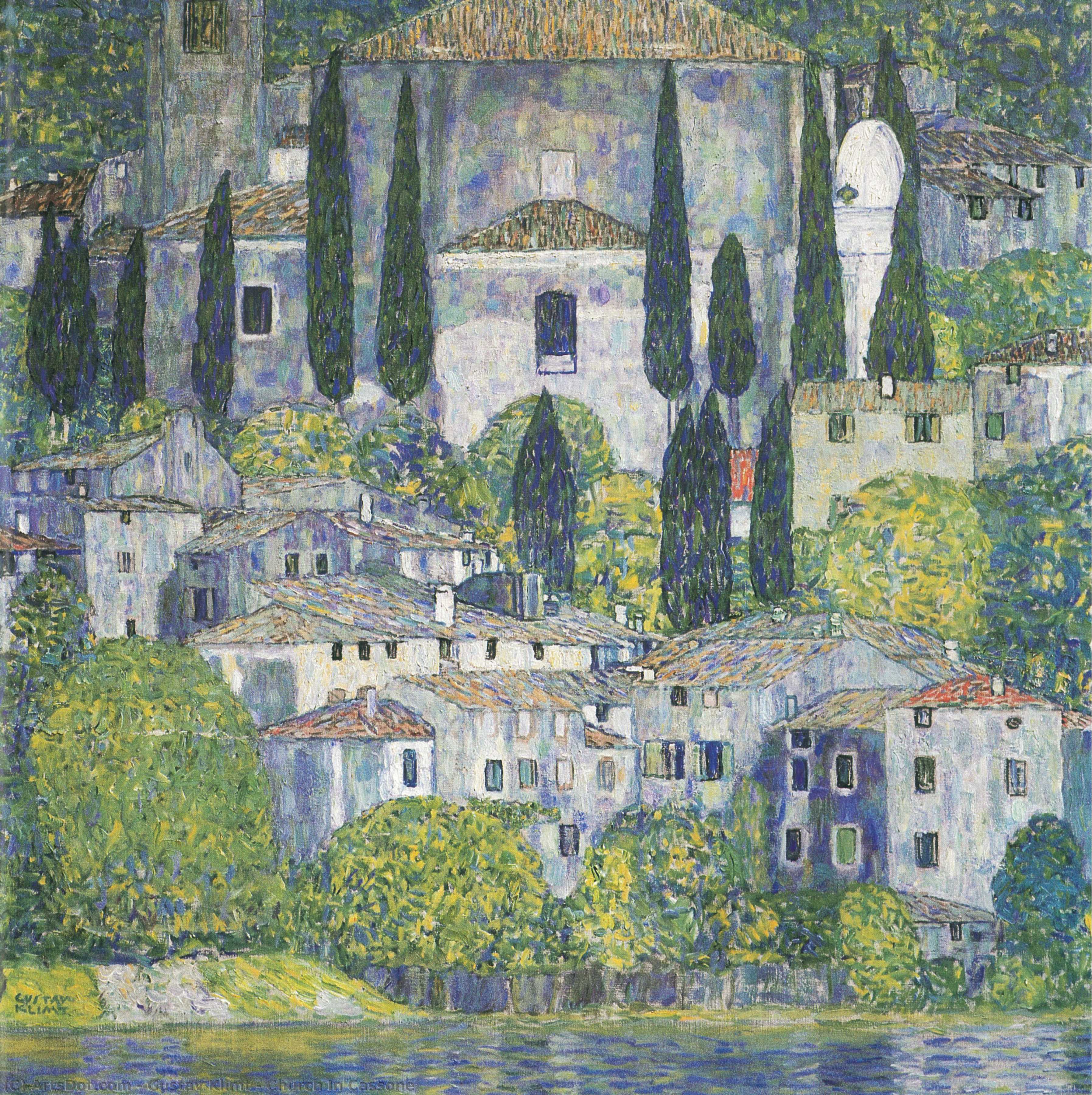 Church In Cassone — Gustav Klimt