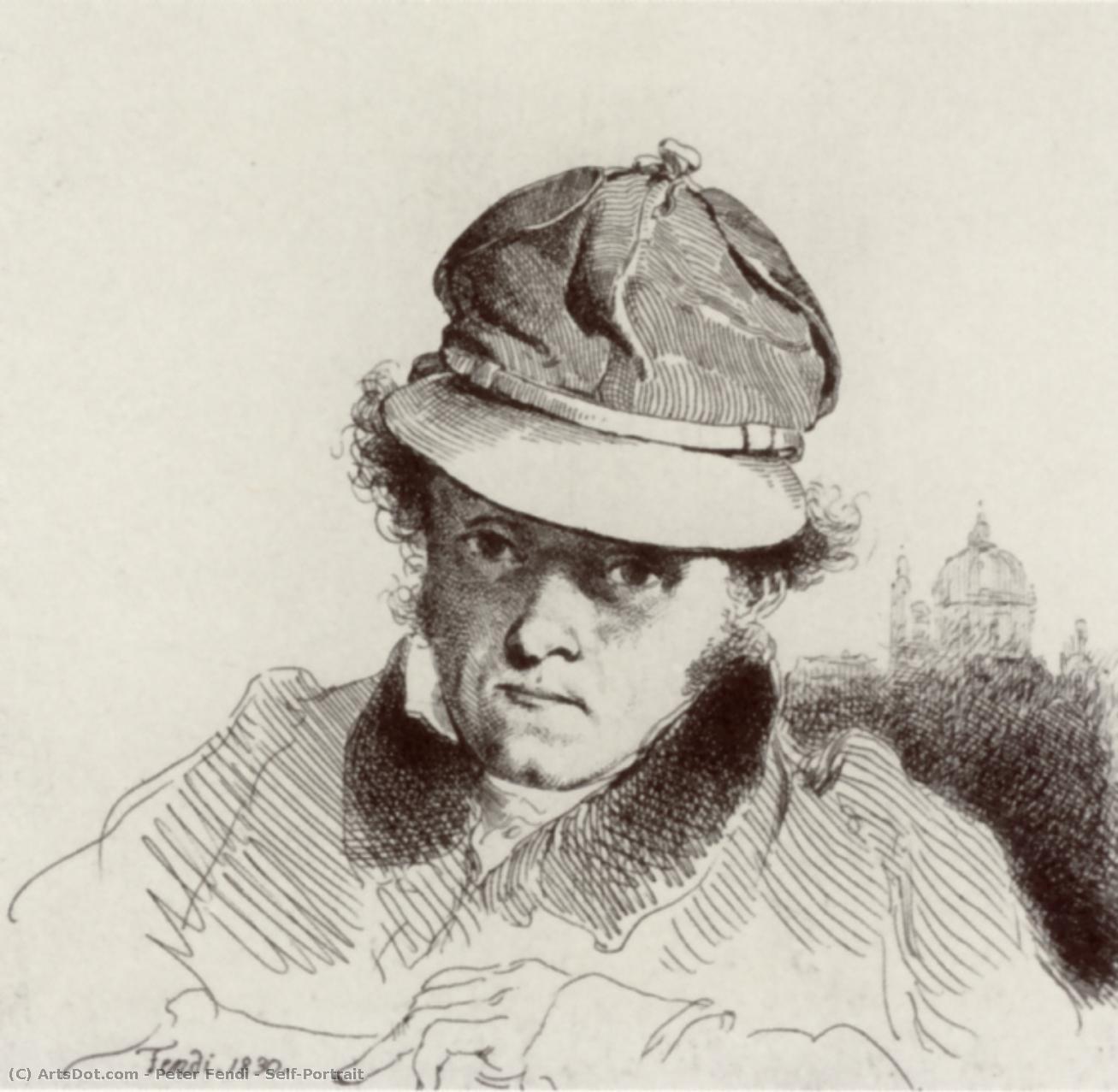 Self-portrait — Peter Fendi