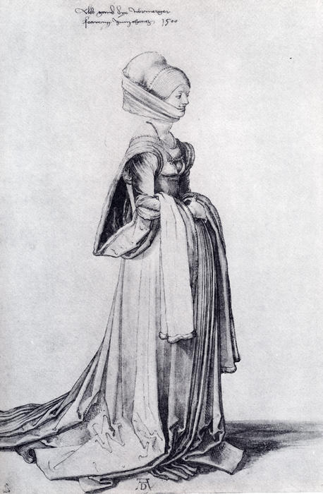 A Nuremberg Costume Study — Albrecht Dürer