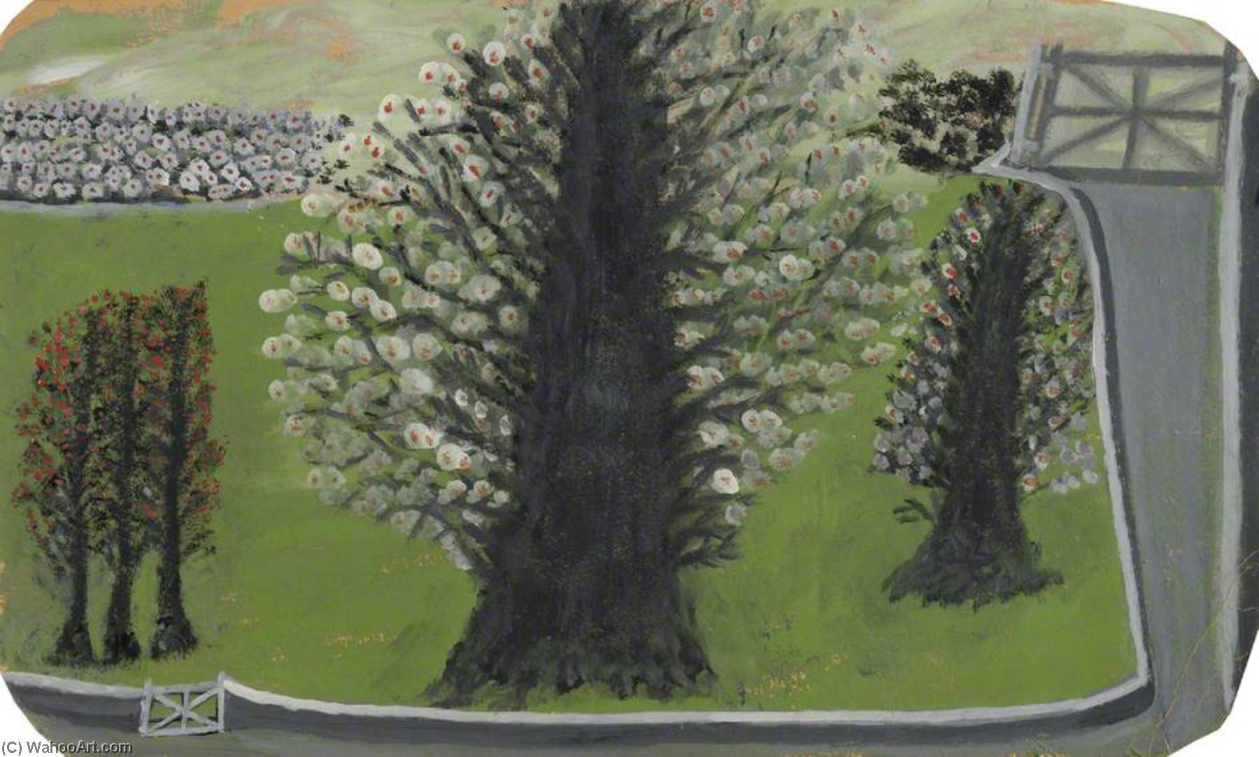 Flowering Trees — Alfred Wallis