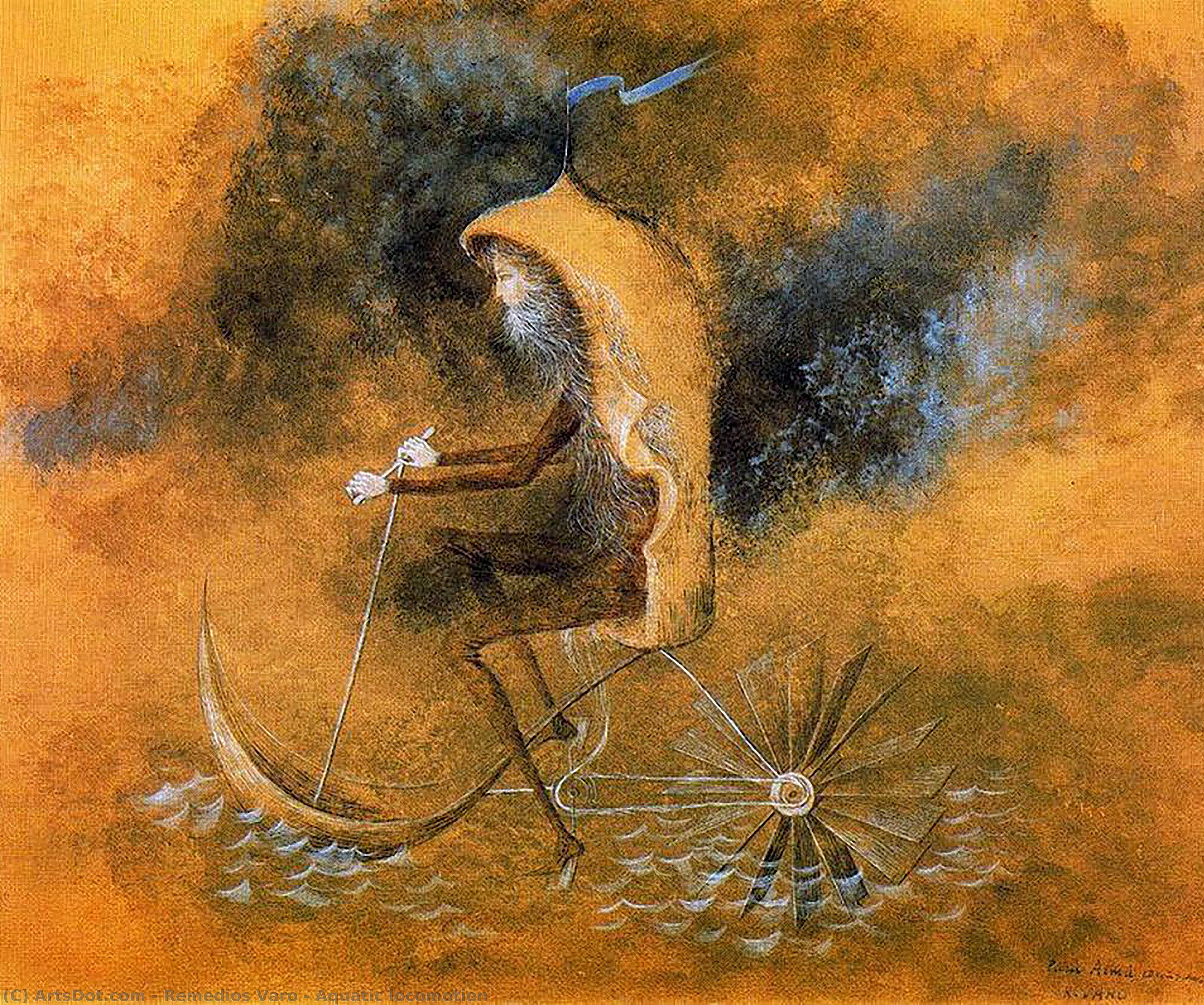 Aquatic Locomotion — Remedios Varo