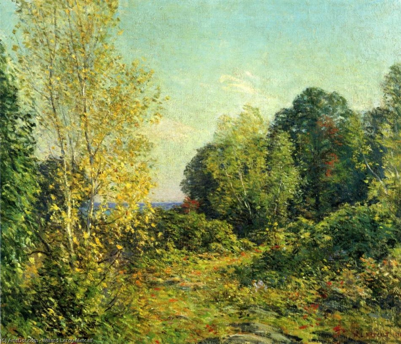 Approaching Autumn — Willard Leroy Metcalf