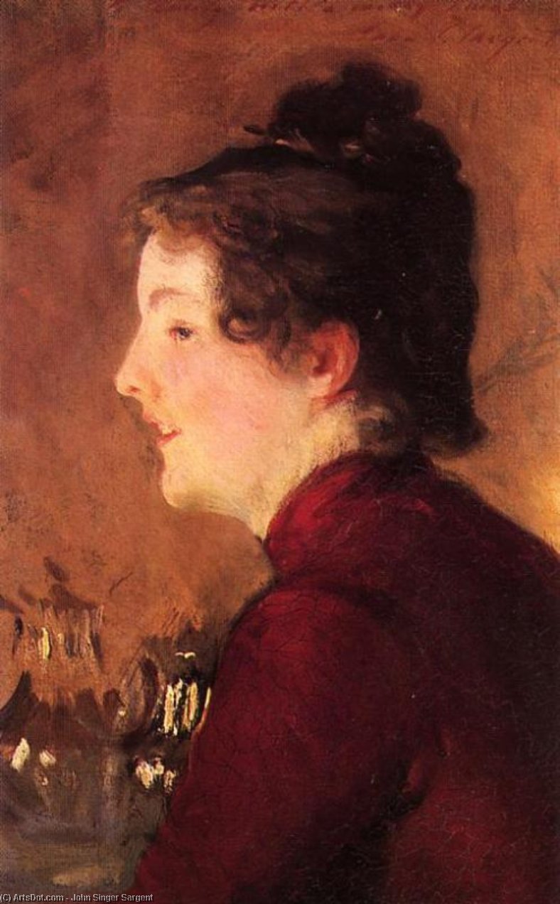 A Portrait Of Violet — John Singer Sargent