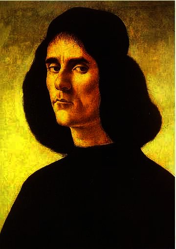 Portrait Of A Man (michele Marullo Tarcaniota) — Sandro Botticelli