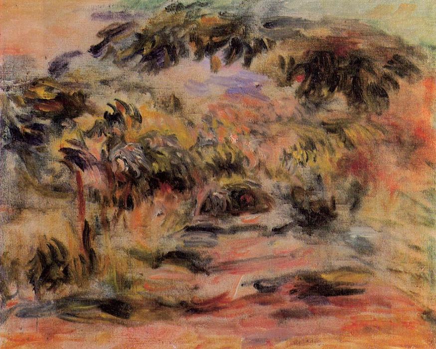 The Footpath — Pierre-auguste Renoir