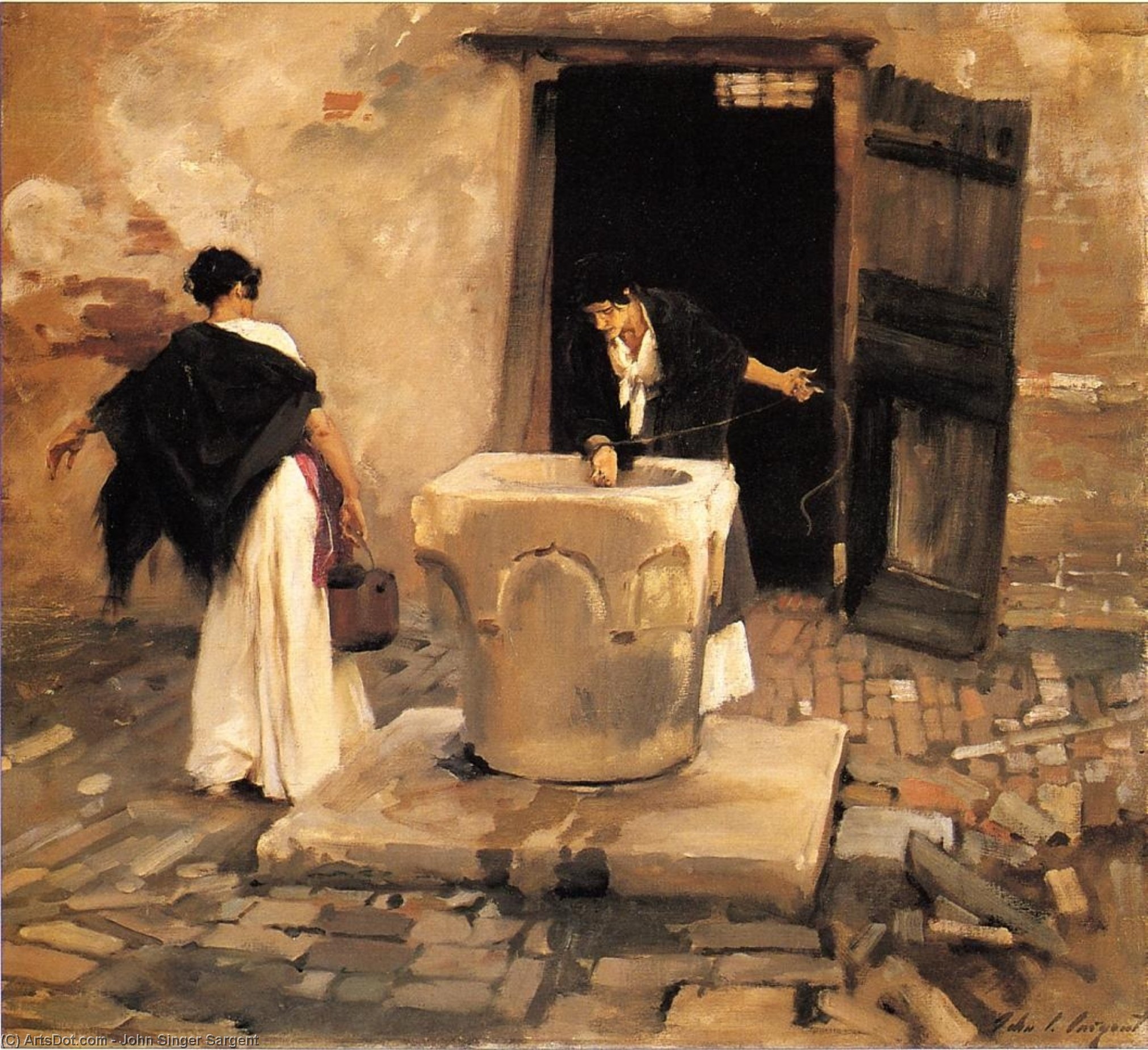 Venetian Water Carriers — John Singer Sargent
