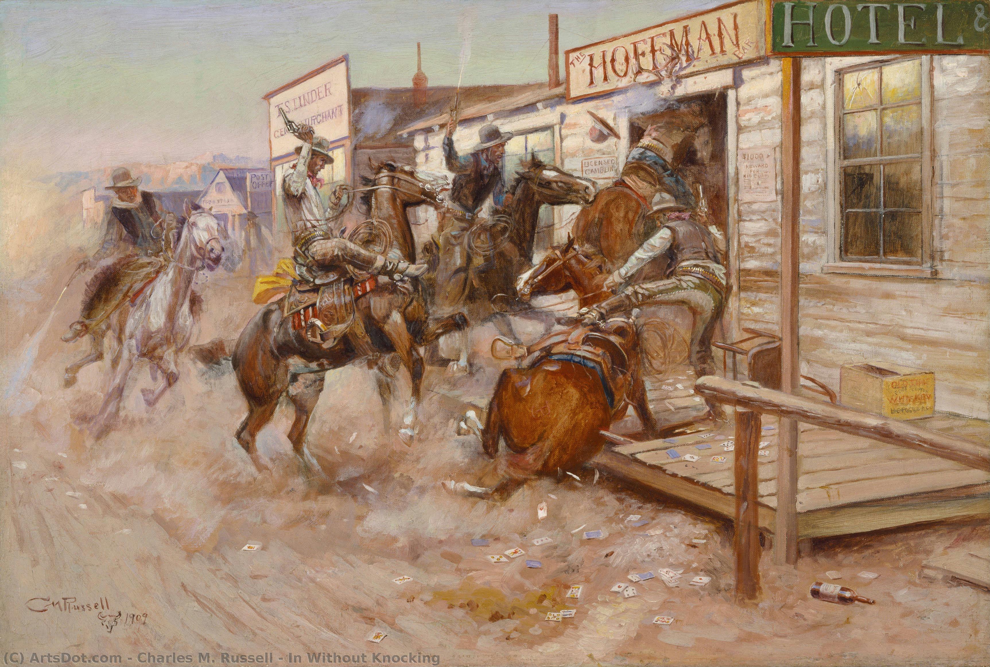 In Without Knocking — Charles Marion Russell