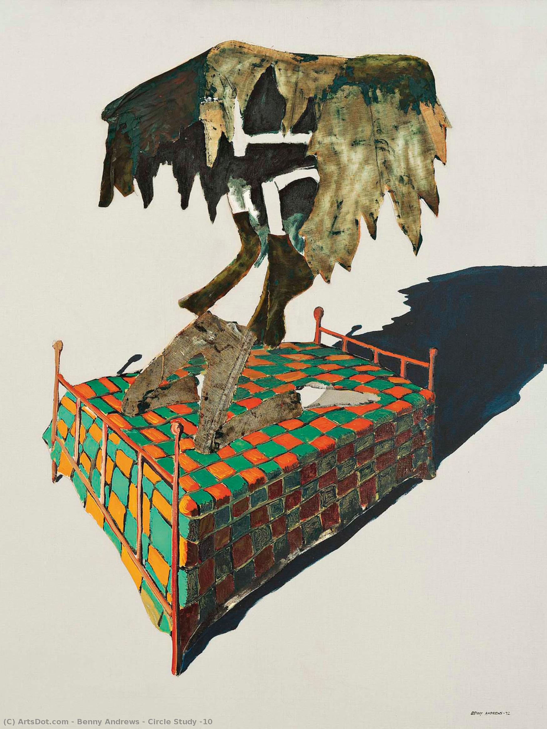 Circle Study #10 — Benny Andrews