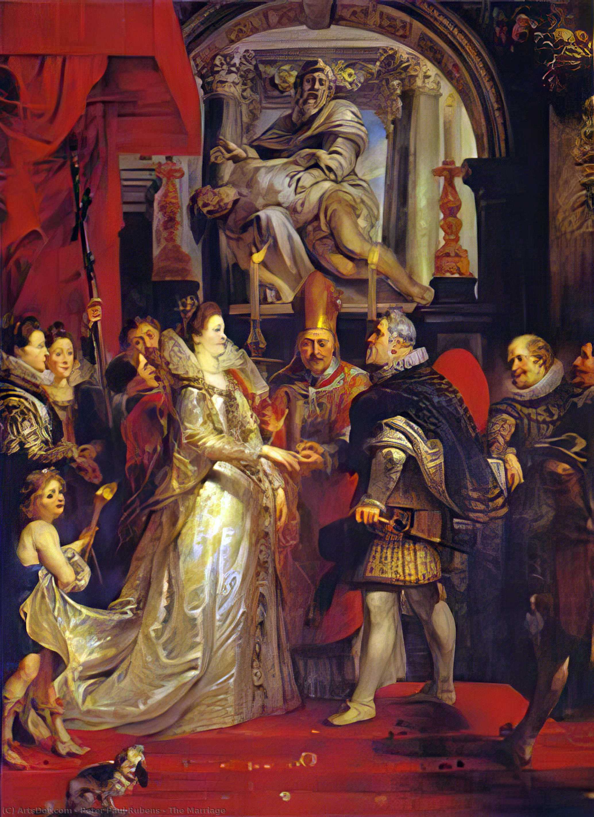 The Marriage — Peter Paul Rubens