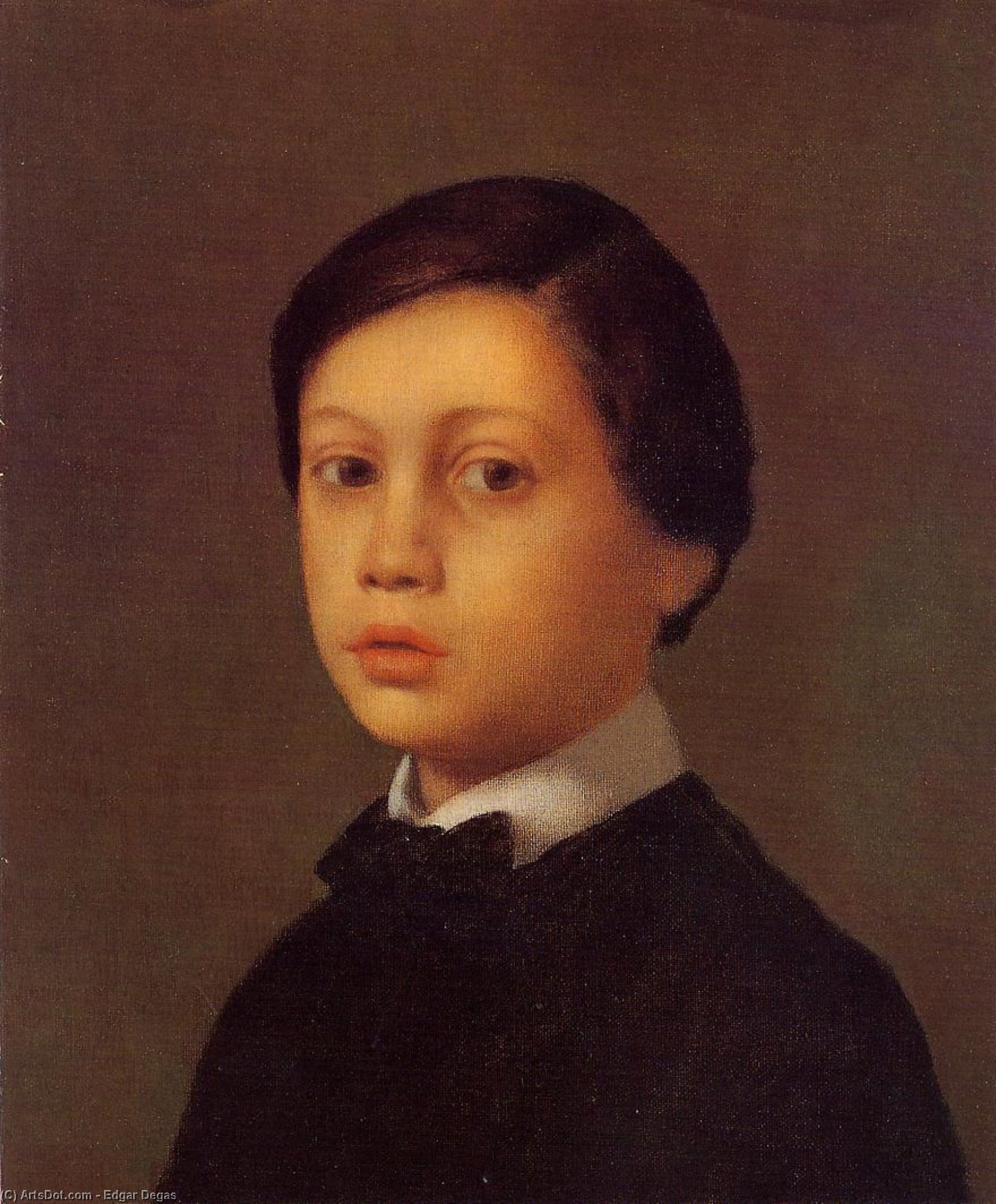 Retrato De René De Gas — Hilaire-germain-edgar Degas