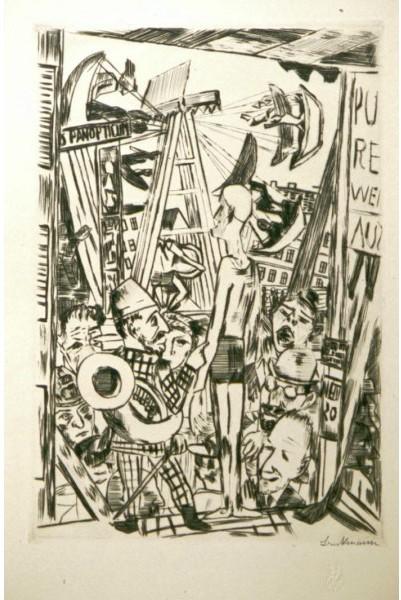 The Tall Man — Max Beckmann