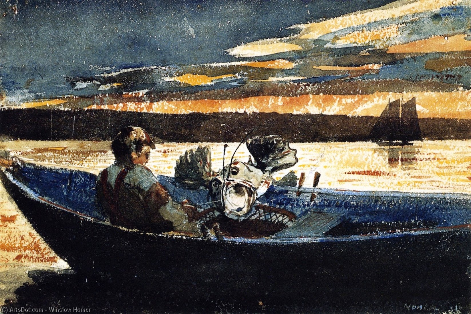 The Sculpin — Winslow Homer
