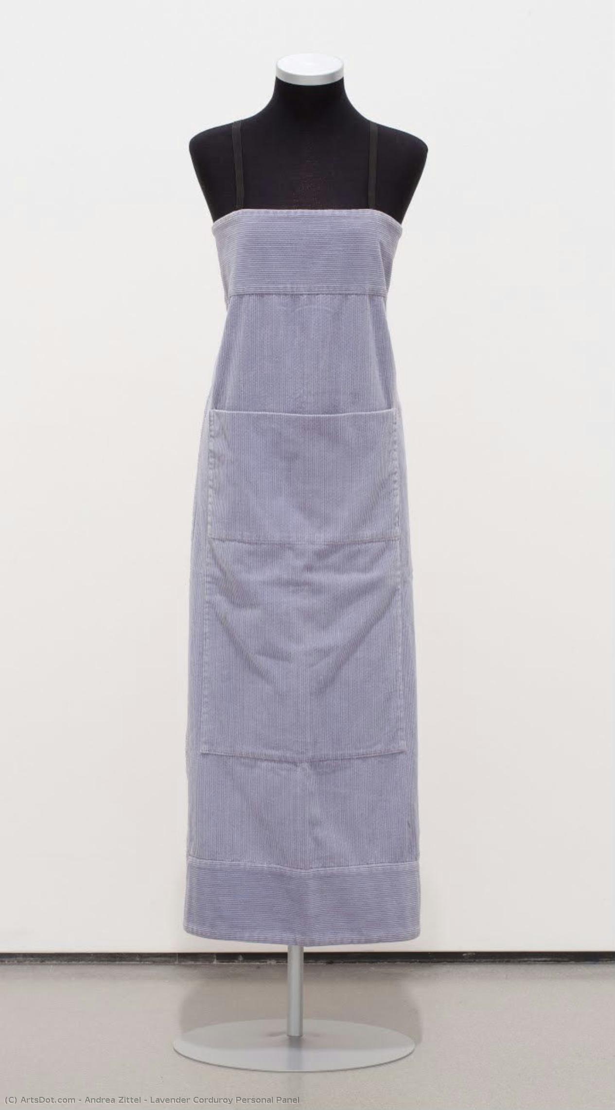 Lavender Corduroy Personal Panel — Andrea Zittel