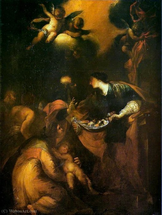 Miracle Of Saint Zita — Valerio Castello