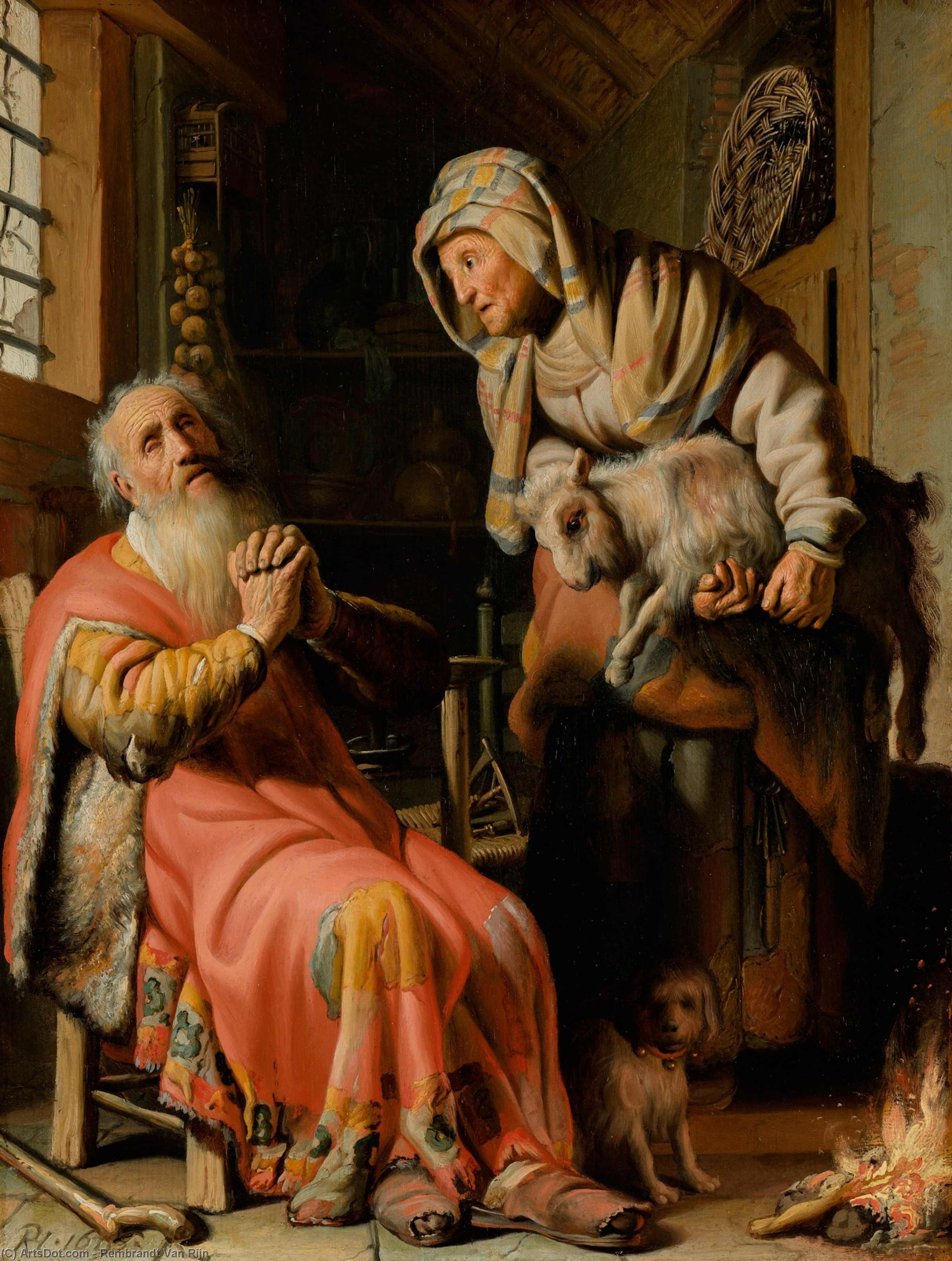 Tobitandannawithakid — Rembrandt Van Rijn