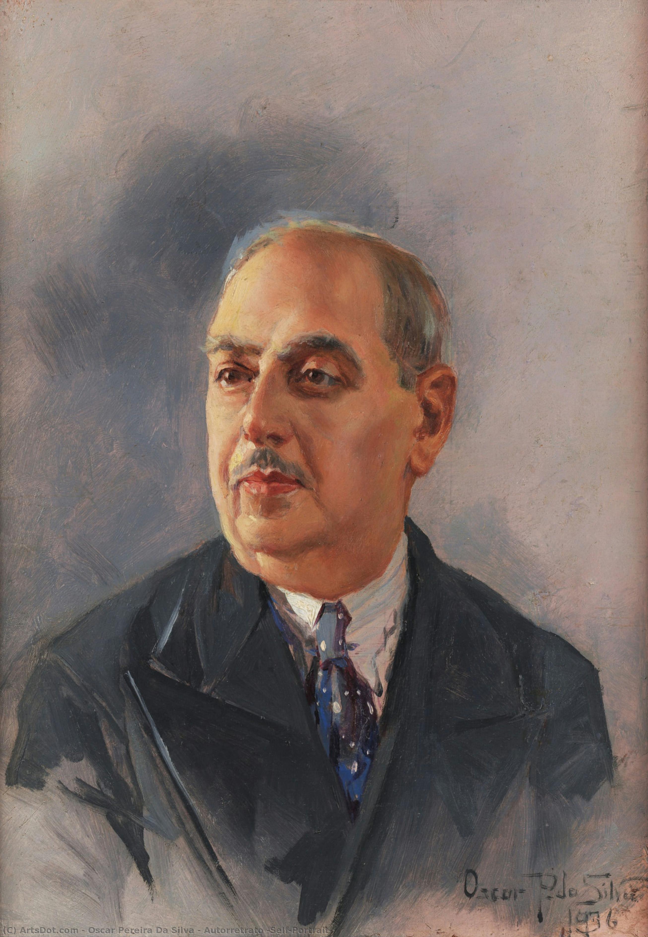 Autorretrato [self-portrait] — Oscar Pereira Da Silva