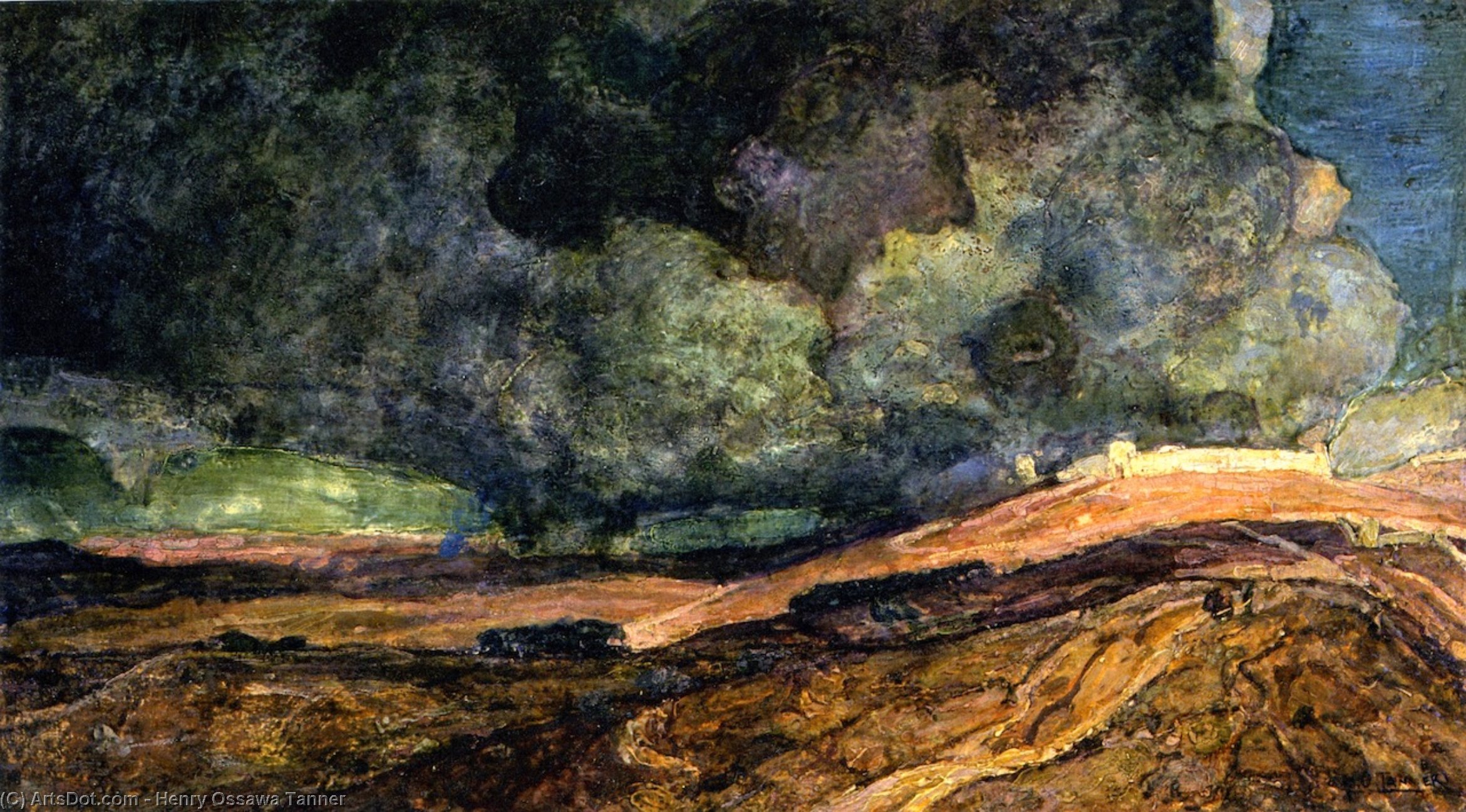 Destruction Of Sodom And Gomorrah — Henry Ossawa Tanner