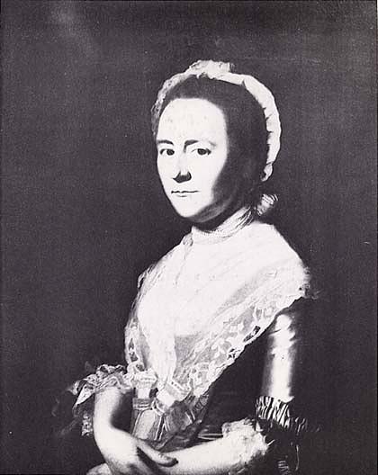 Mrs. Alexander Cumming (elizabeth Goldthwait), (painting) — John Singleton Copley