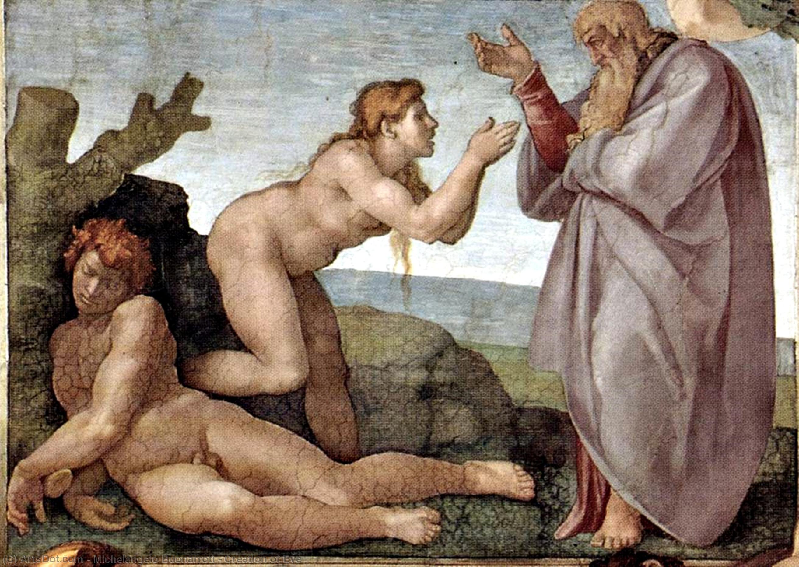 Creation Of Eve — Michelangelo Buonarroti