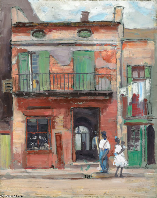 Street Scene Panama — Alson Skinner Clark