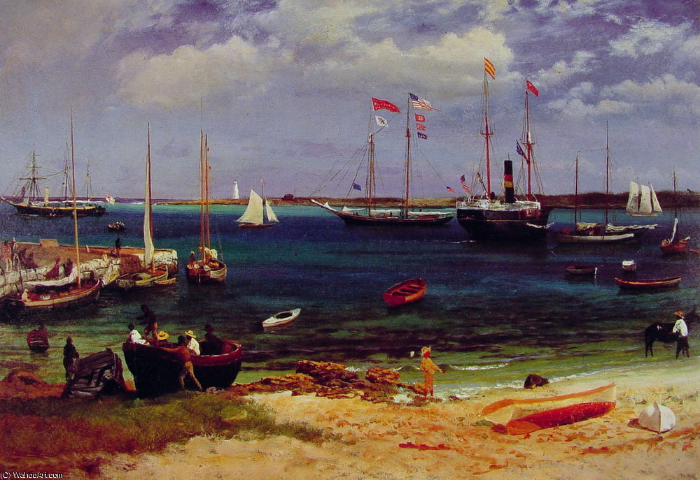 Nassau Harbo After — Albert Bierstadt