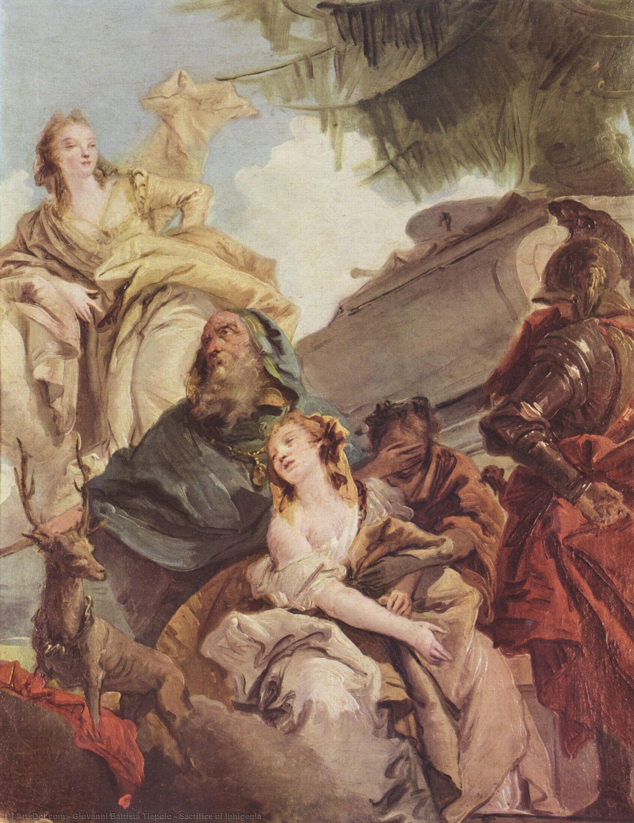 Sacrifice Of Iphigenia — Giambattista Tiepolo