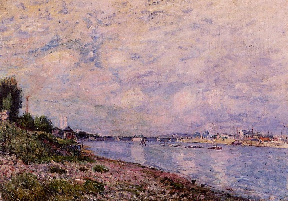 Bougival 1 — Alfred Sisley
