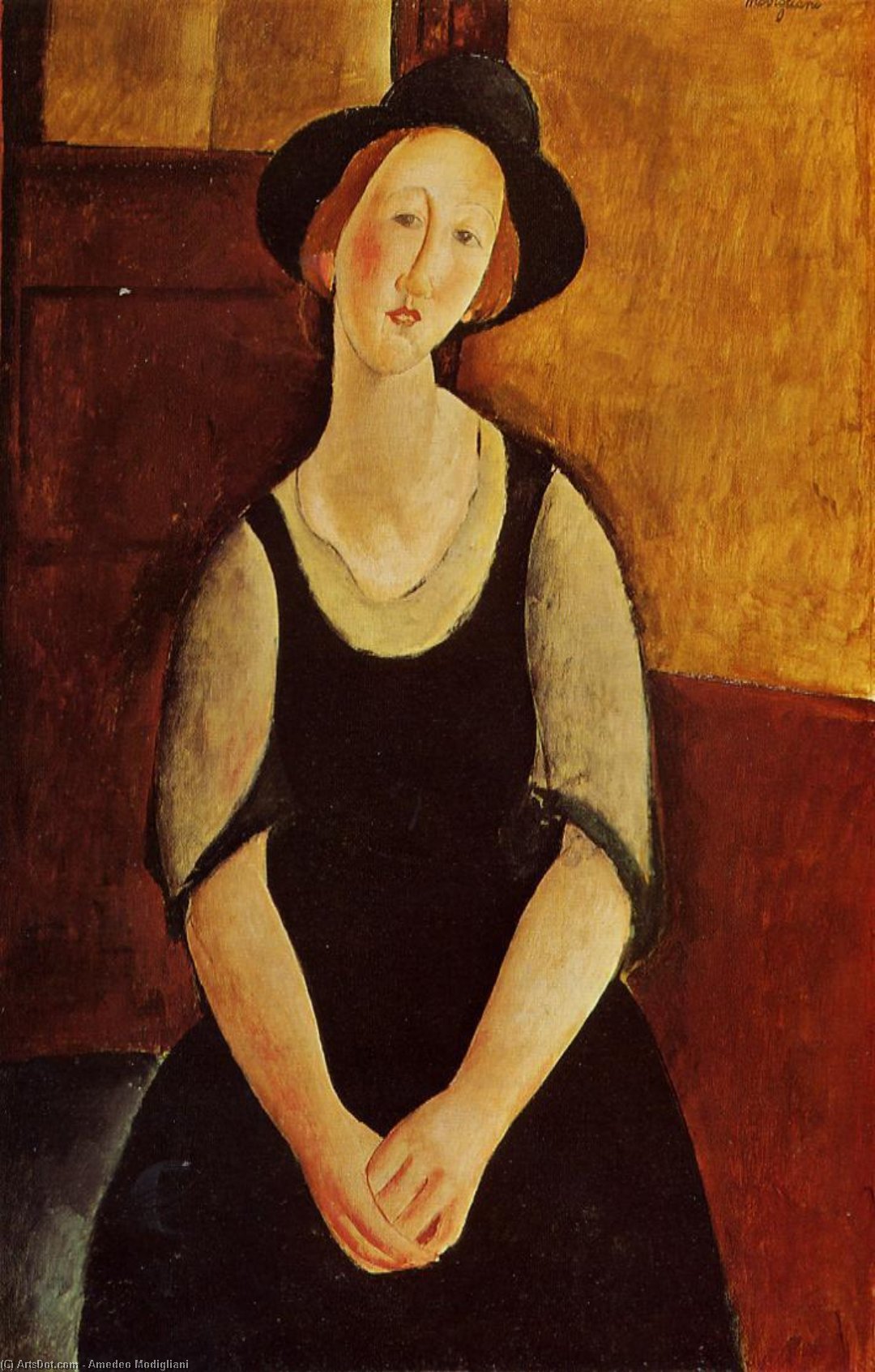 Thora Klinckowstrom — Amedeo Clemente Modigliani