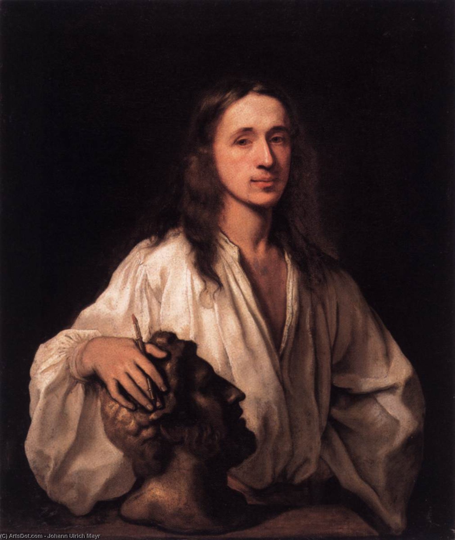 Self-portrait — Johann Ulrich Mayr