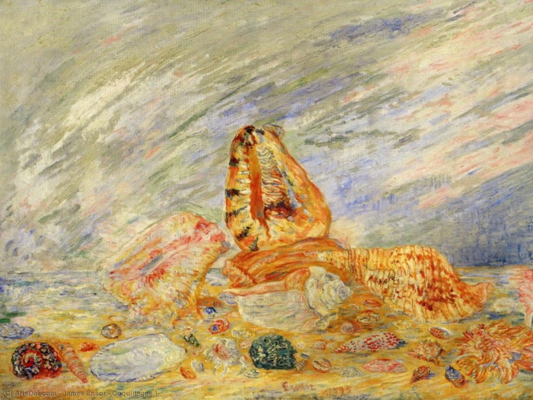 Coquillages 1 — James Ensor