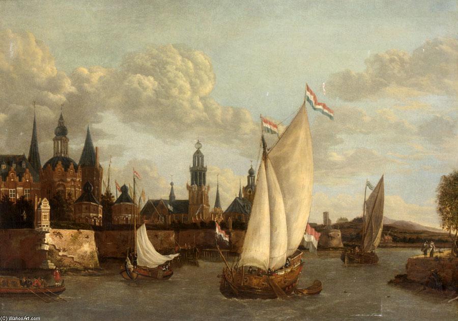 Capriccio View Of Haarlem — Jacobus Storck