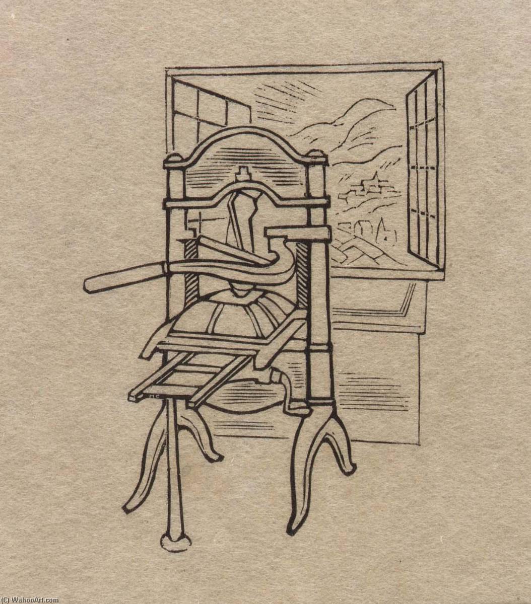 Printing Press — Howard Cook