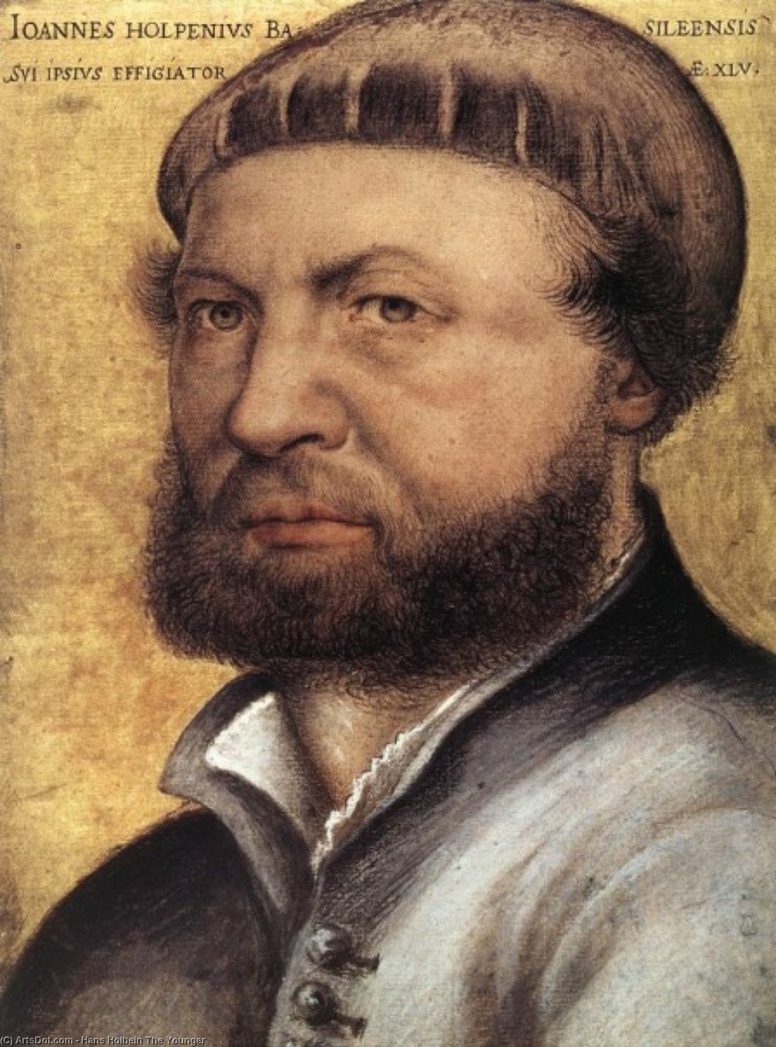Self Portrait — Hans Holbein The Younger