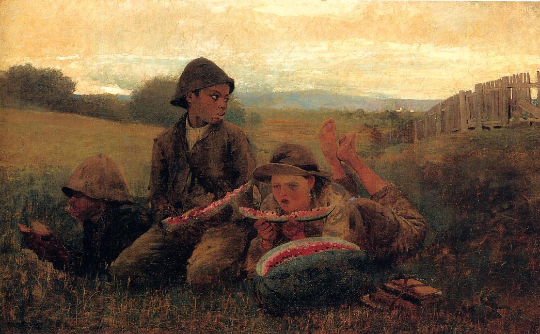 The Watermelon Boys — Winslow Homer